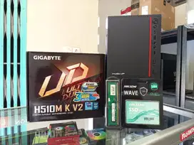CPU Office Admin Desain Intel Core i5 10400 RAM 8GB SSD 128GB
