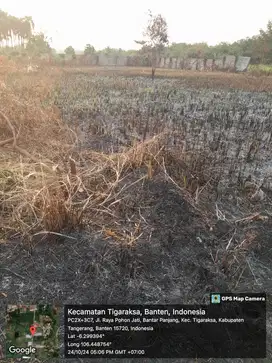 dijual kavling lokasi cileles - tiga raksa