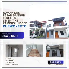 RUMAH PURWOKERTO NEMPEL KAMPUS UNSOED