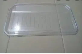 penutup rak kulkas sanken original