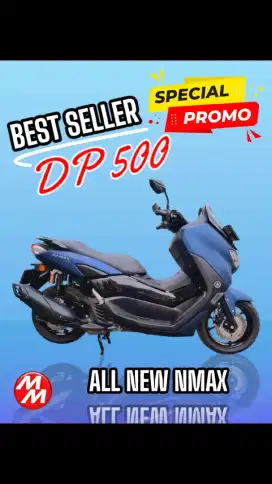 ALL NEW NMAX BIRU TH 2021, DP CUMA 500 RIBU