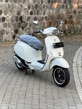 Vespa Sprint ABS 2020 Putih Plat AB Yogya
