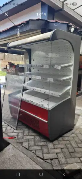 DIJUAL RUGI!!! Showcase chiller sayuran