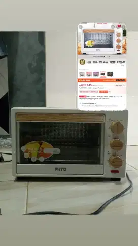 Oven listrik mito 22 L