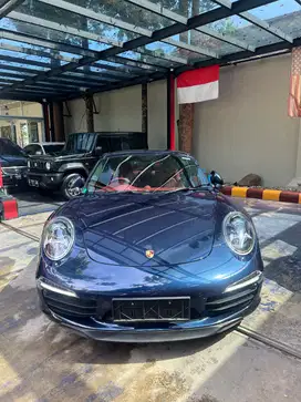 Porsche Carrera 911 S 2012 km 11rb biru