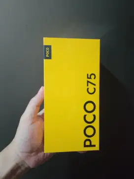Poco C75 6/128, BARU Garansi Resmi, Bisa COD