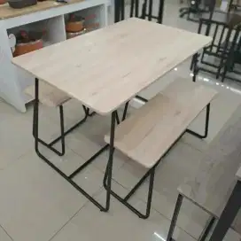 Meja makan set minimalis 1 juta aja
