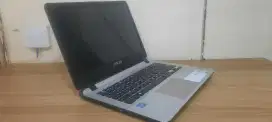 Laptop Editing Disaen Asus A407M/Ram-4gb/Hdd-500gb Slim 14inc Jual Cpt
