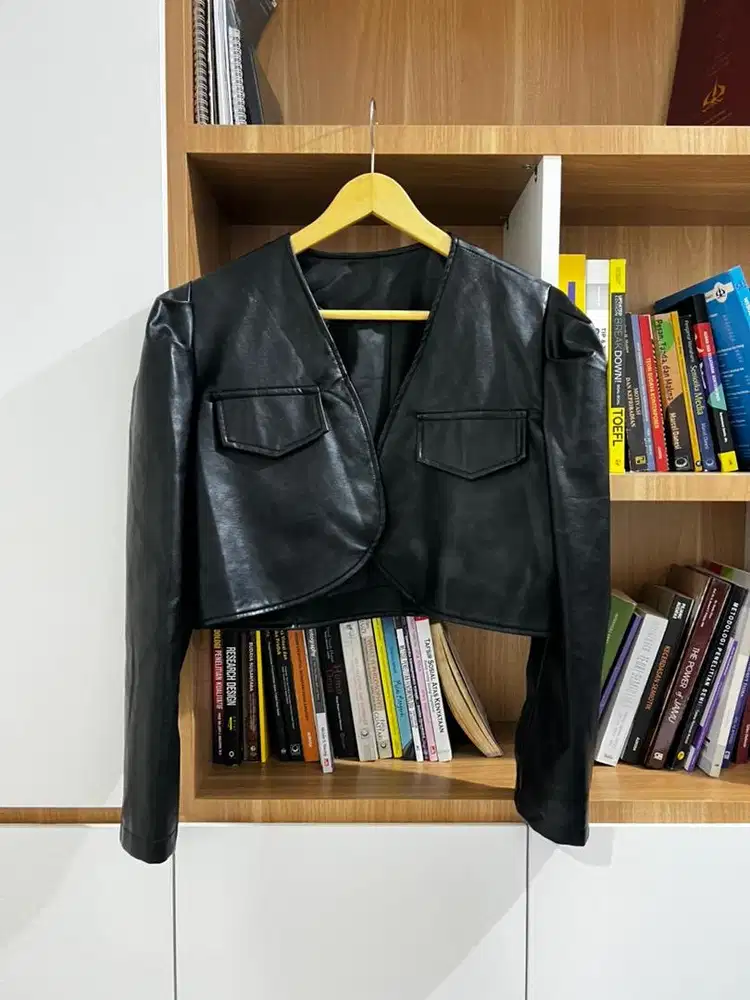 Jaket kulit import china