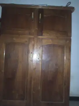 Di Jual Lemari Kayu Jati ukuran 120 x 180x 60