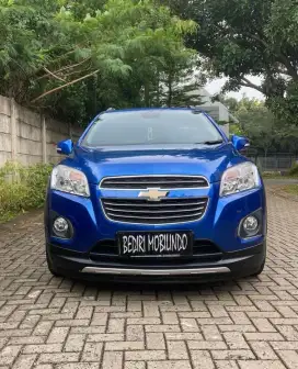 Chevrolet Trax 1.4 TURBO LTZ Matic Tahun 2016 Biru Metalik Low Km