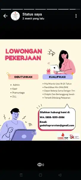 LOKER GADAI TOP INDONESIA