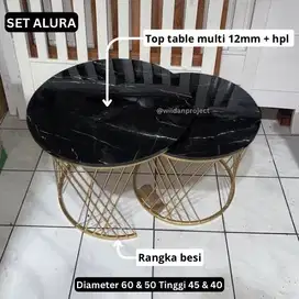 MEJA TAMU MINIMALIS 1 SET