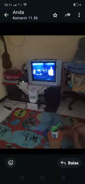 Dijual TV tabung Sharp 29+remot