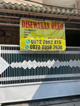 DISEWAKAN RUKO TANAH MAS EKS. TOKO PERABOT
