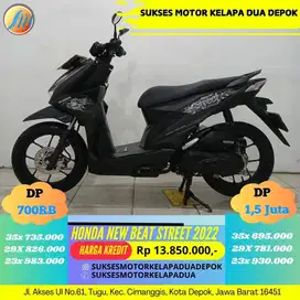 HONDA NEW BEAT STREET 2022 CASH/KREDIT SYARAT MUDAH DP MURAH