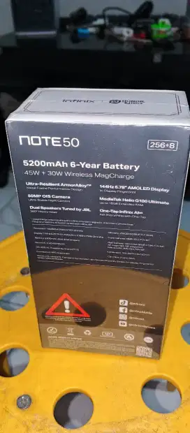 Infinix Note 50 Baru Segel BNIB Garansi Resmi