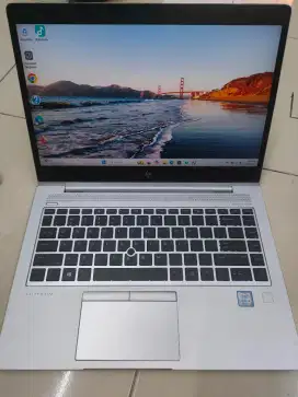 Hp Elitebook core i5 gen8 ram8gb SSD normal