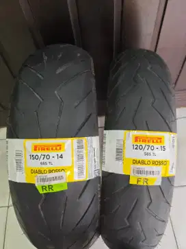Ban Pirelli Xmax 250 ukuran 120 dan 150 second