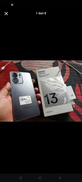 OPPO RENO 13F 4G, 8/256GB, Fullset Ori, Mulus, Garansi panjang.