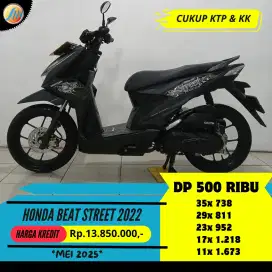 HONDA BEAT STREET 2022 KREDIT DP CUMA 500RIBU ANGSURAN SANGAT RINGAN