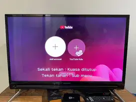 Jual TV Sharp Aquos 32 include IIOTO Speaker