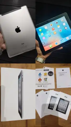 Ipad 2 32GB  3G + WiFi BLACK resmi Ibox Fullset