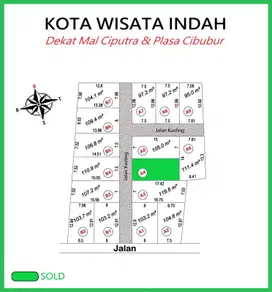 Kavling masuk Citra Grand promo hanya 4Jt-an bisa Cicil 12X tanpa bung