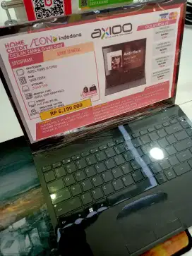 AXIOO MYBOOK HYPE 3 PROMO CICILAN BEBAS 1 KALI ANGSURAN