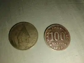 Uang koin tahun 1973 dan thun 1978