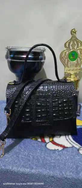 Tas pita kulit asli bagus mewah