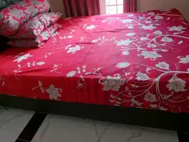 Jual springbed bonus lemari