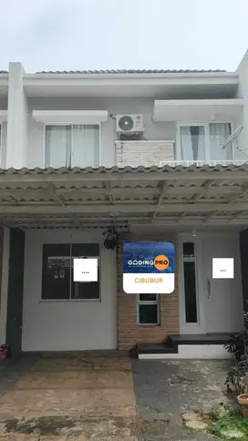 Dijual Rumah di Cibubur Country, 2 lantai taman belakang luas
