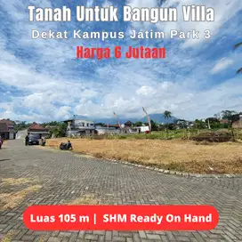 Tanah SHM Siap Balik Nama Cocok Bangun Villa di Batu