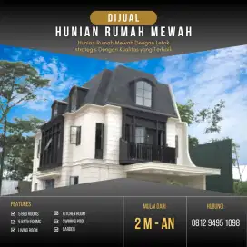 Dijual Hunian Mewah di Lokasi Strategis dengan Kualitas Terbaik