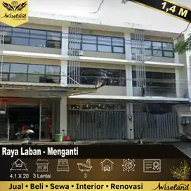 Dijual Ruko Raya Laban Menganti