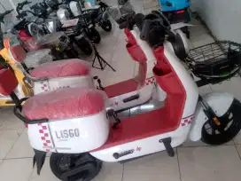 lisgo L5 jok motor jarak tempuh 65km