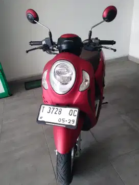 Scoopy Merah 2024 Keyless Pajak Panjang