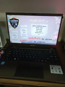 Promo Cicilan Laptop bunga 0% atau Free 2x Cicilan