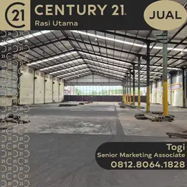DIJUAL GUDANG DI JALAN RAYA CILEUNGSI JONGGOL BOGOR
