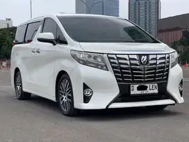 TOYOTA ALPHARD G ATPM 2017 PUTIH DIJUAL CEPAT TURUN HARGA