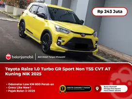 [ KM 800 ] Toyota Raize 1.0 Turbo GR Sport Non TSS CVT AT NIK 2025