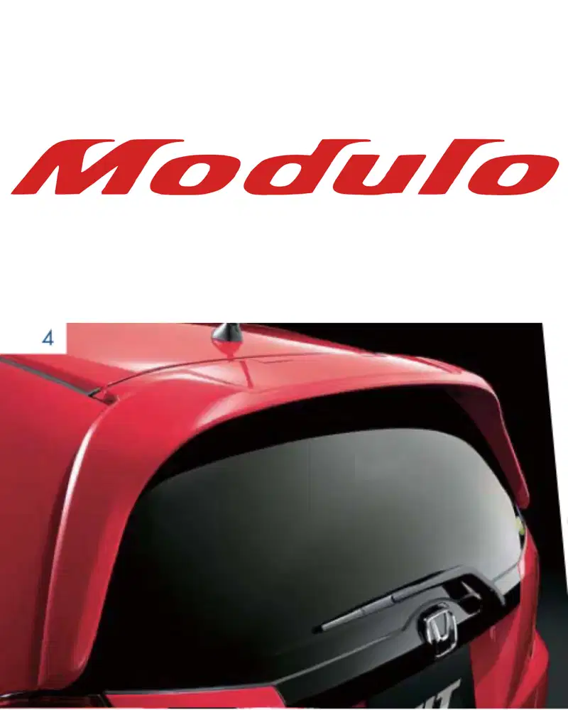 Spoiler Belakang Modulo Honda Fit Jazz GE8 JDM