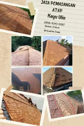 Atap Sirap / Kayu Ulin