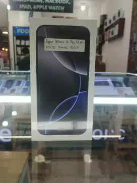 Iphone 16 Pro Max 256GB Black Titan New Garansi Ibox