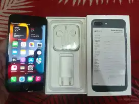 iPhone 7 Plus  128 GB  Mulus  Normal  Full  Set  Resmi iBox