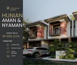 Nikmati privasi sempurna rumah mewah 3 kamar tidur bandung timur