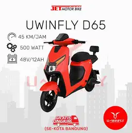 SEPEDA LISTRIK UWINFLY D65 (FREE ONGKIR KOTA-BANDUNG)