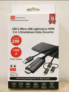KABEL HDMI 3 IN 1 & VIDEO CAPTURE