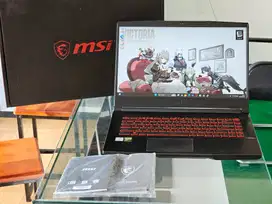 MSI GF63 Thin 10SC intel Core i5 Gen 10 Nvidia GTX 1650 Slim Gaming